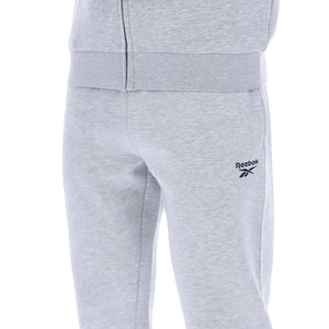 laidback fleece pants - light grey marl