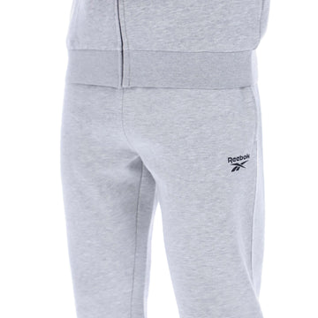 laidback fleece pants - light grey marl