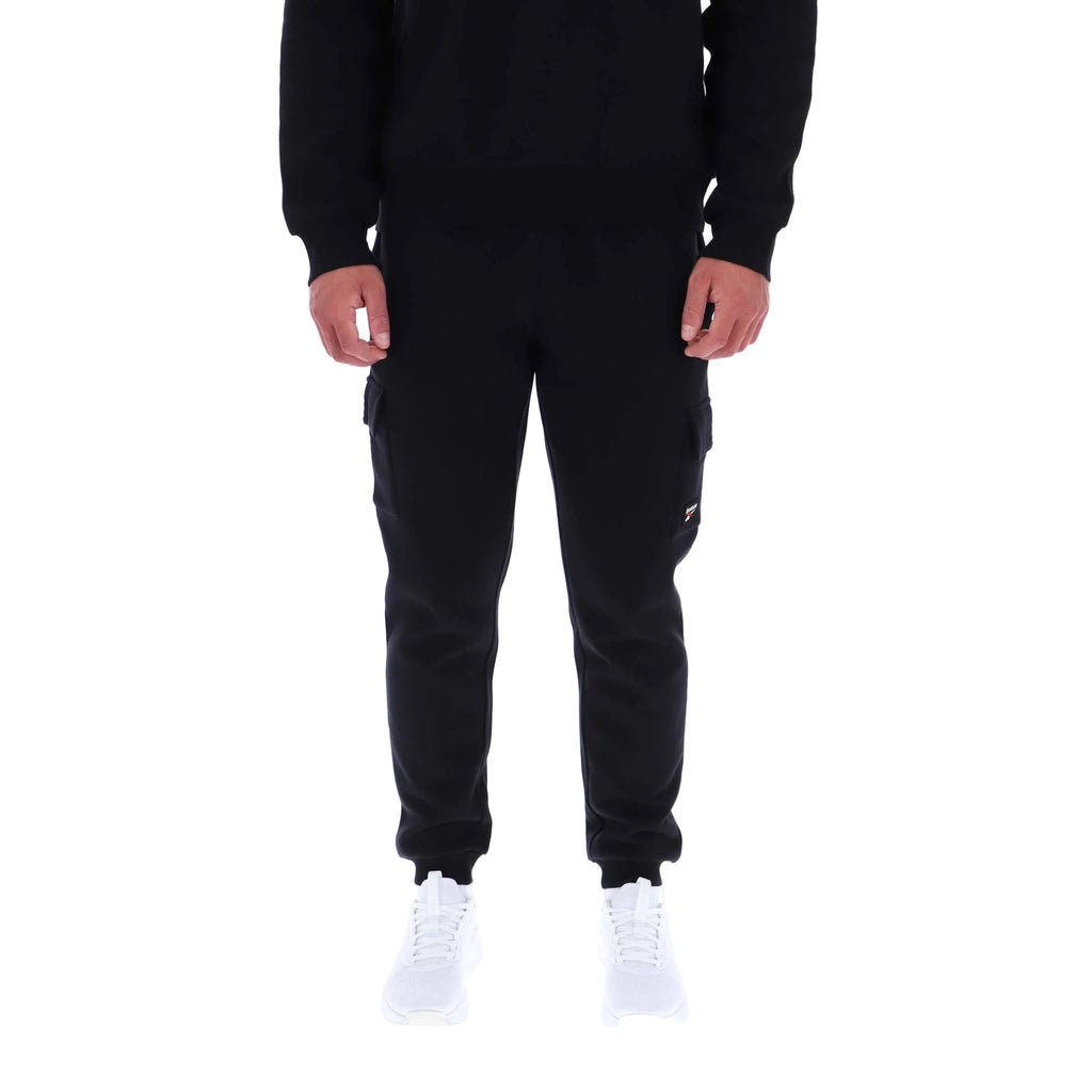Reebok cargo pocket cuffed pants - Black