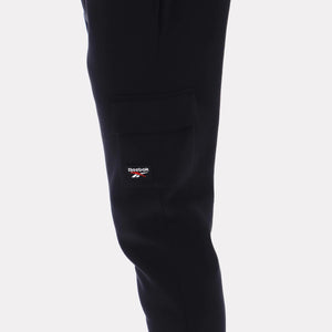 Reebok cargo pocket cuffed pants - Black