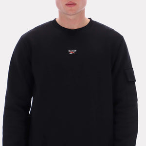 reebok essential logo sweatshirt