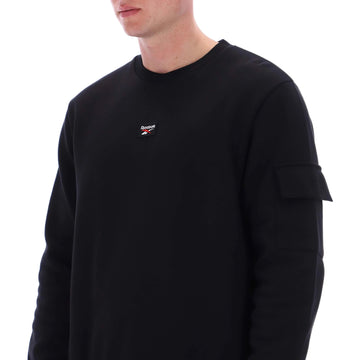 reebok essential logo sweatshirt