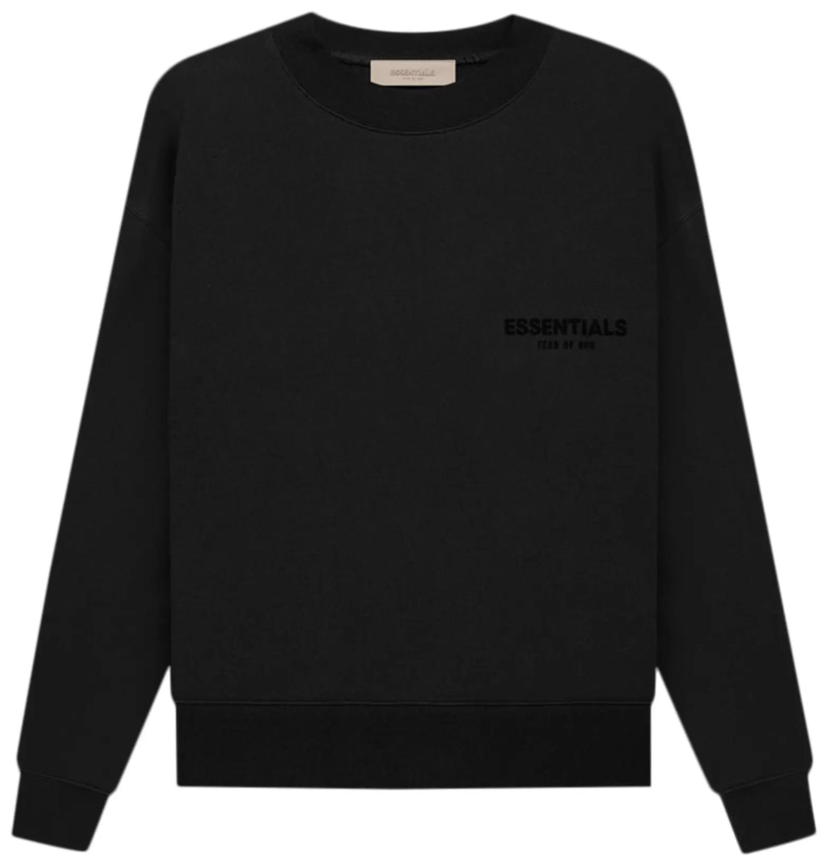 ESSENTIALS FOG CREWNECK STRETCH LIMO SS22