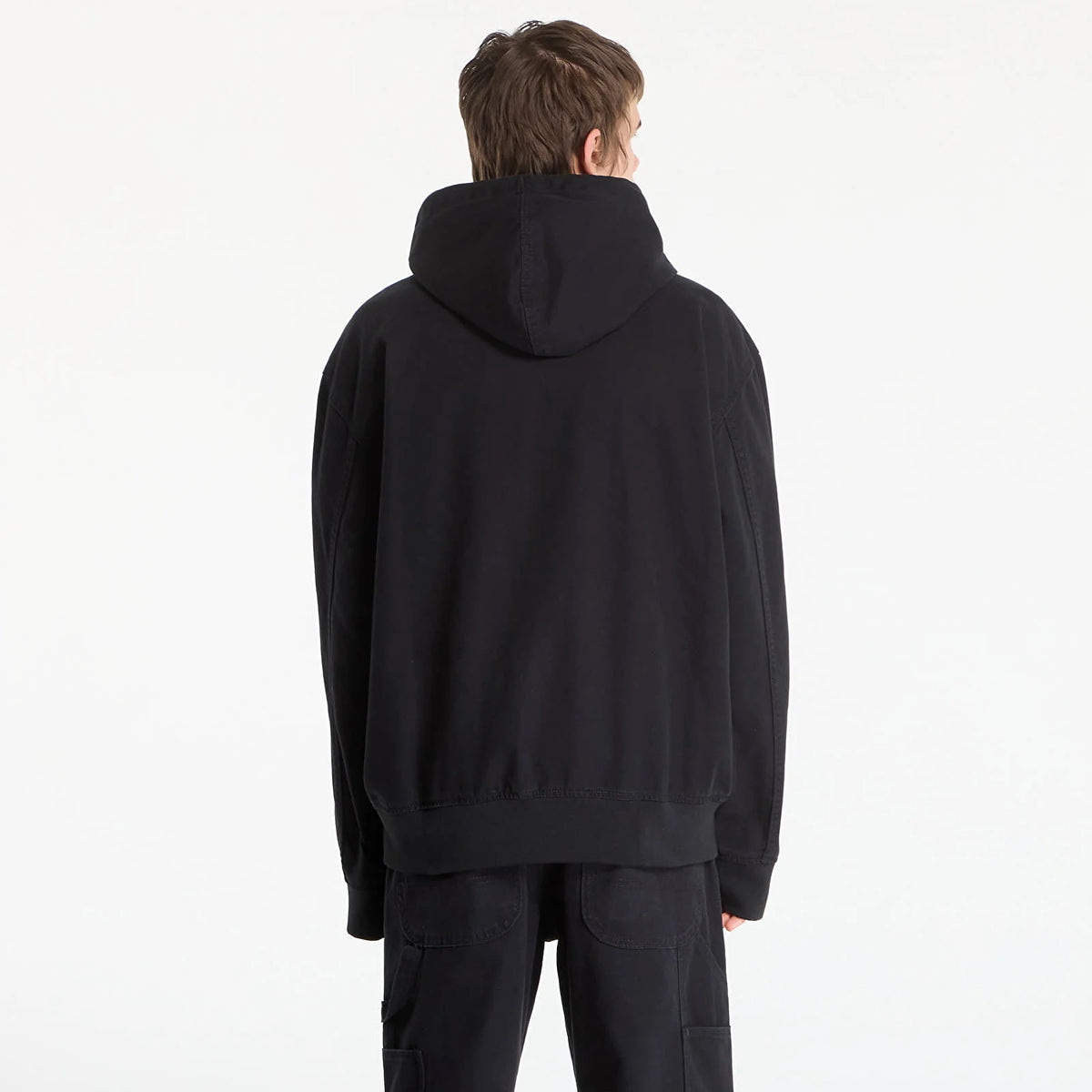 Dickies Hilham Hooded Canvas unlined Jacket -Black