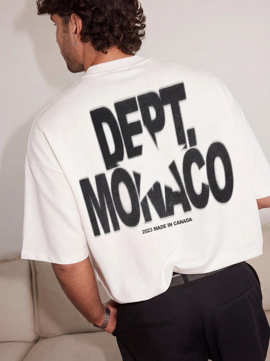 BLUR DEPT. TEE - WHITE
