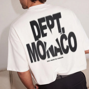 T-SHIRT BLUR DEPT. TEE - Blanc