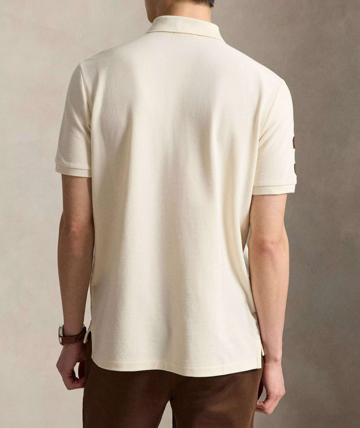 Big Pony 20th Anniversary Crest Polo - cream