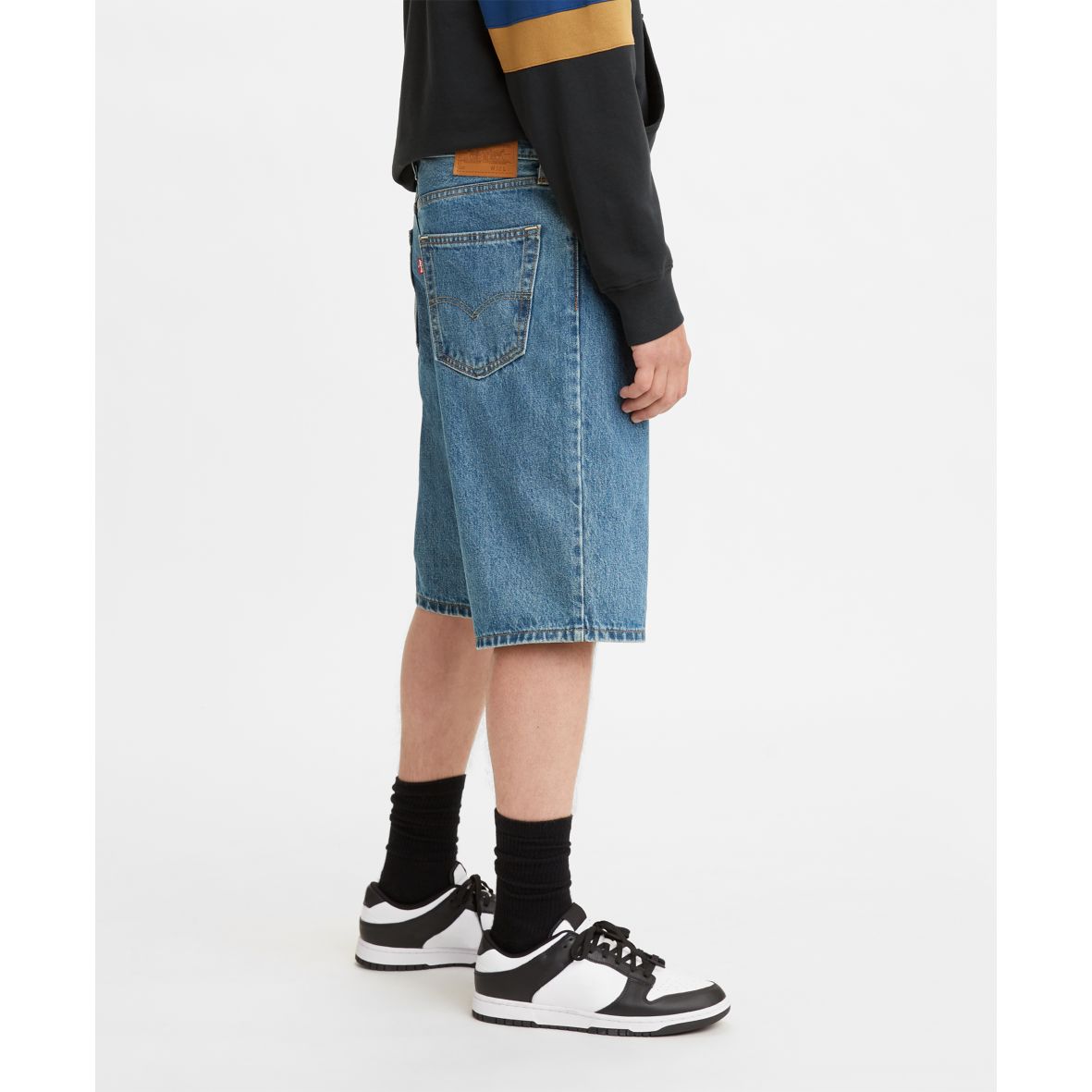 469 loose shorts medium score short - Md Blue