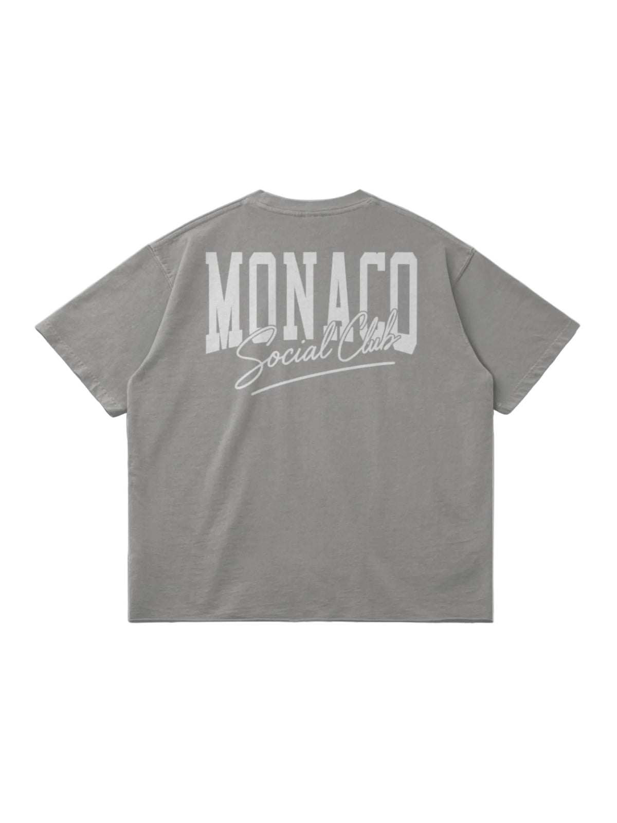 T-shirt MONACO SHADOW LOGO - Gris clair