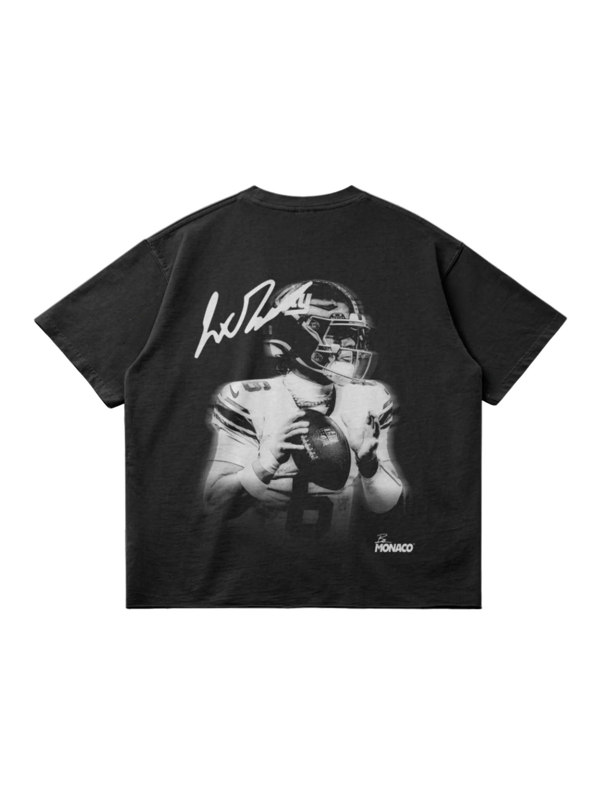 T-shirt JAXSON DART BLUR - noir délavé