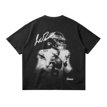T-shirt JAXSON DART BLUR - noir délavé