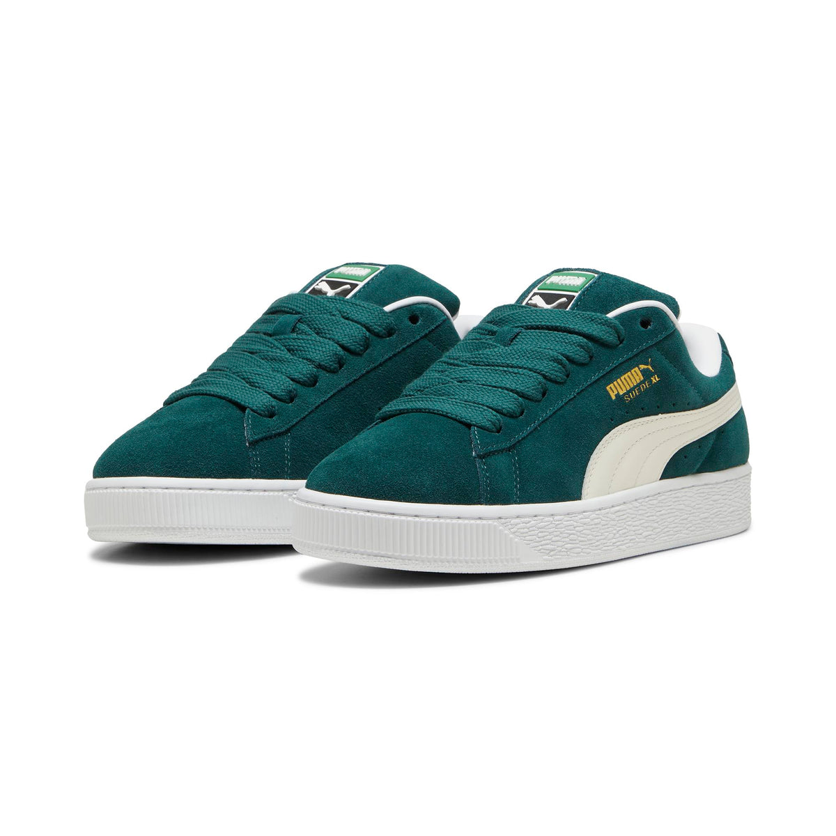 Sneakers Suede XL - Dark Myrtle-Warm White