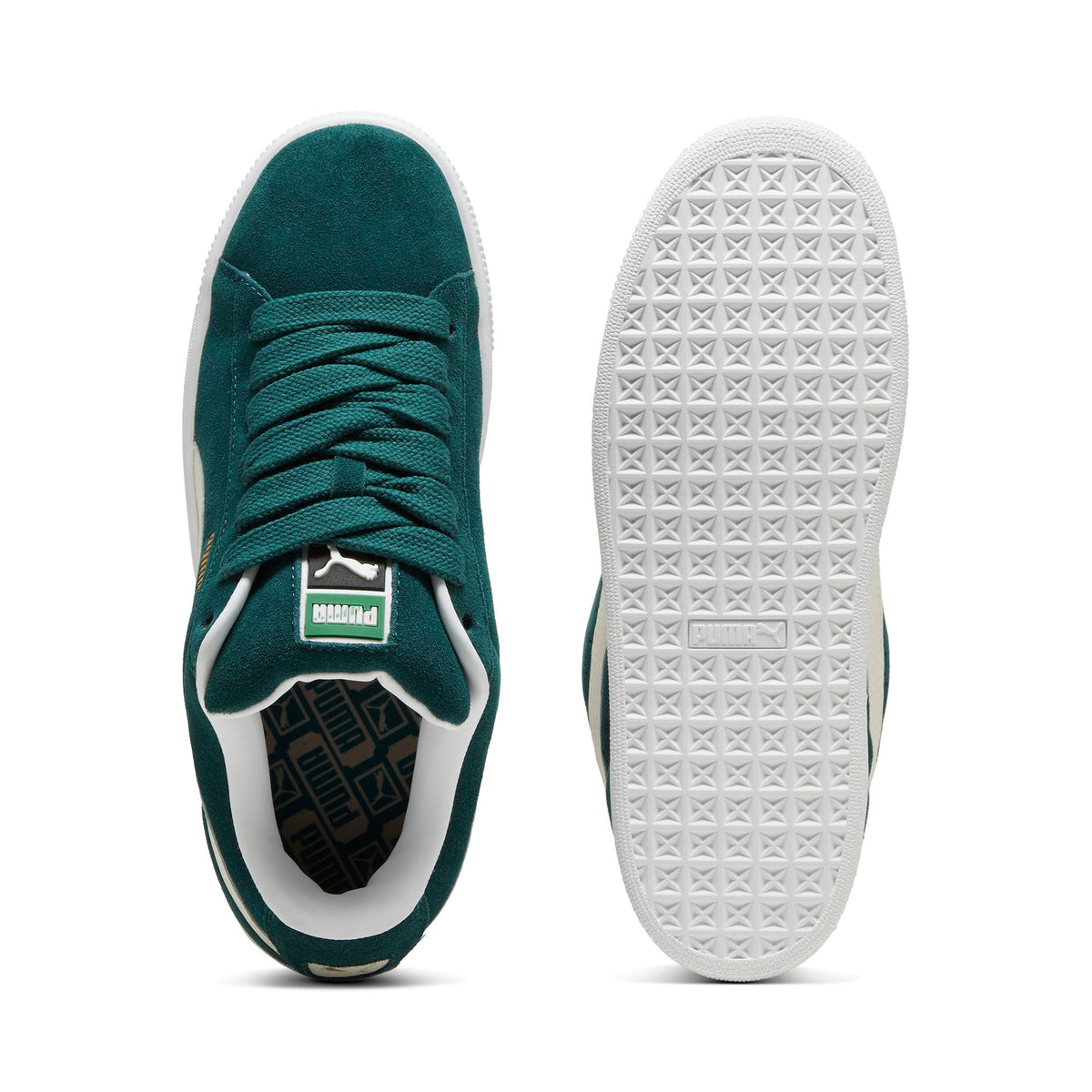 Sneakers Suede XL - Dark Myrtle-Warm White