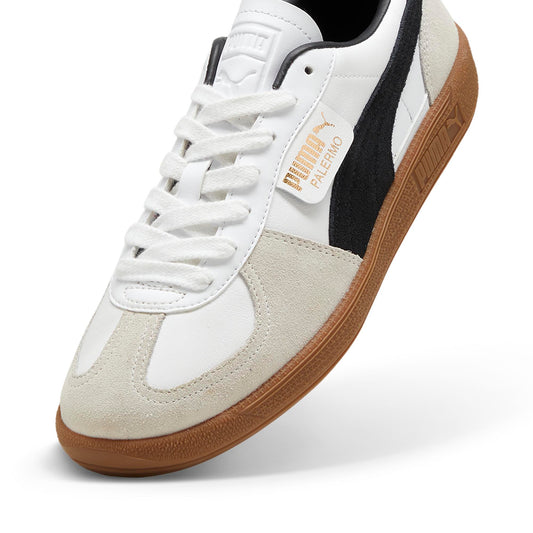 Sneakers en cuir Palermo - White-Vapor Gray-Gum