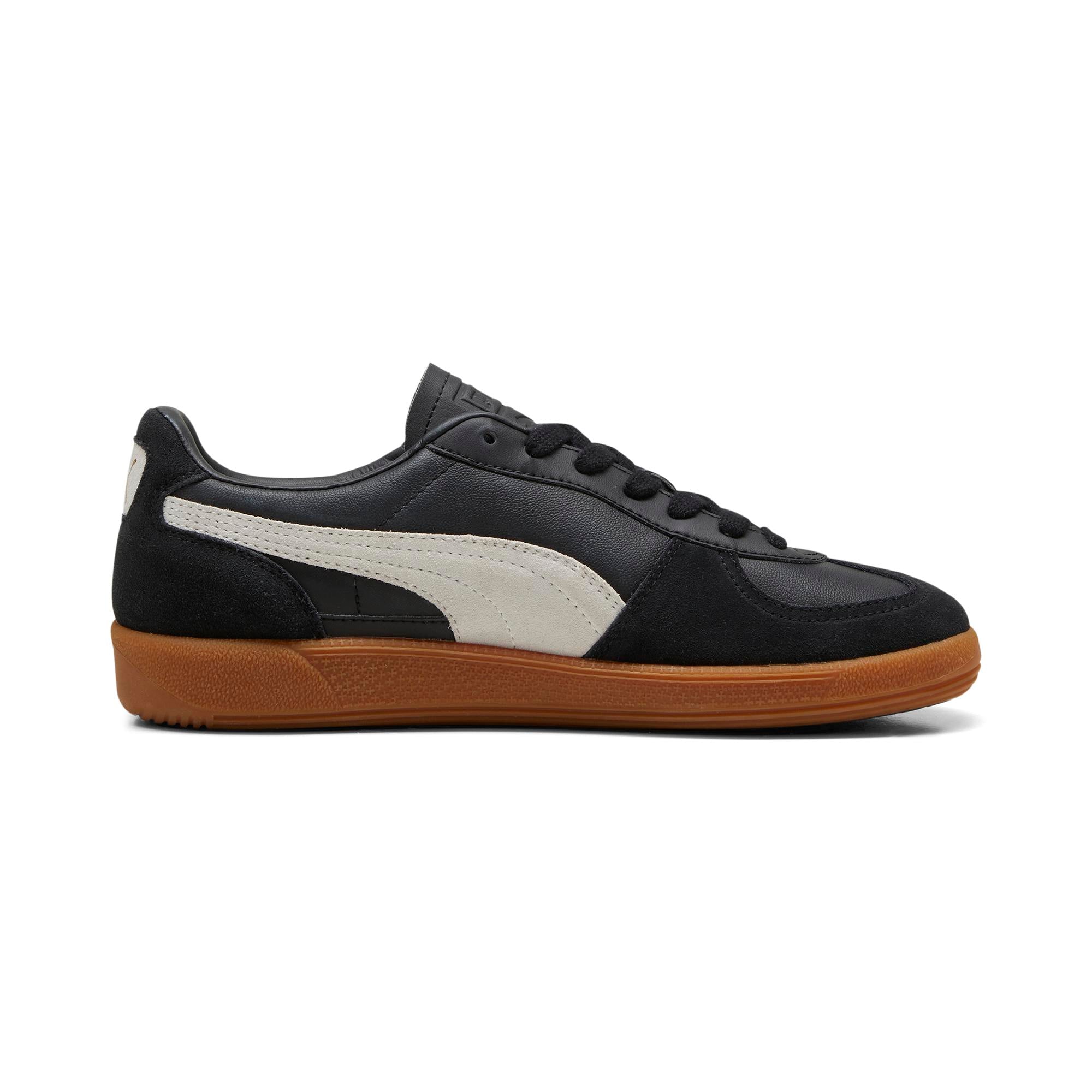 Sneakers en cuir Palermo - Black-Feather Gray-Gum