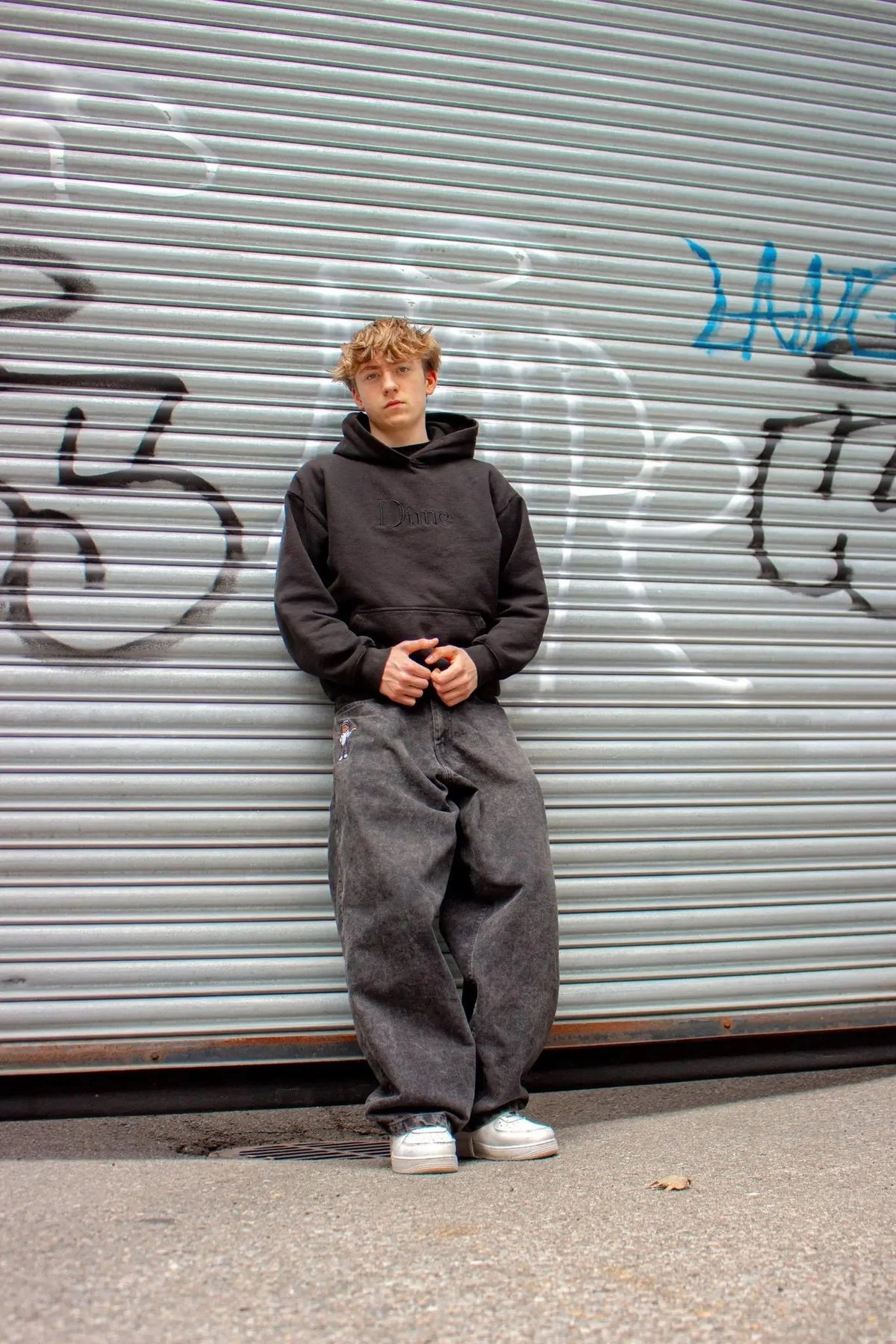 "ARCHIVE" DENIM PANTS - GREY WASH