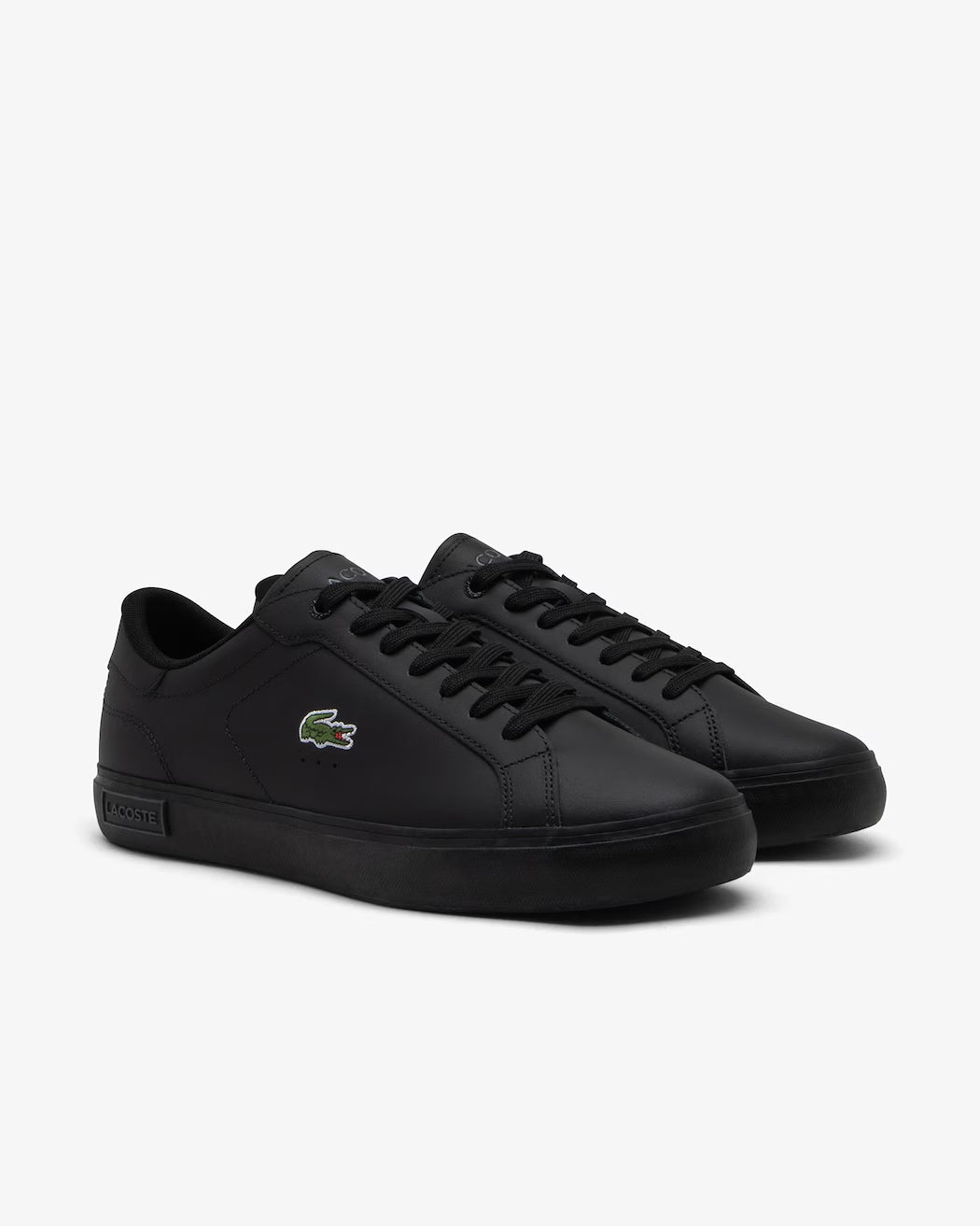Powercourt Leather Sneakers - Black