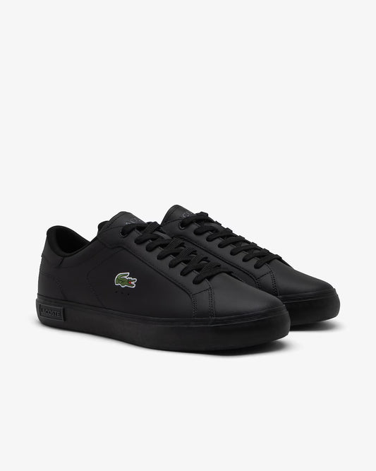 Powercourt Leather Sneakers - Black