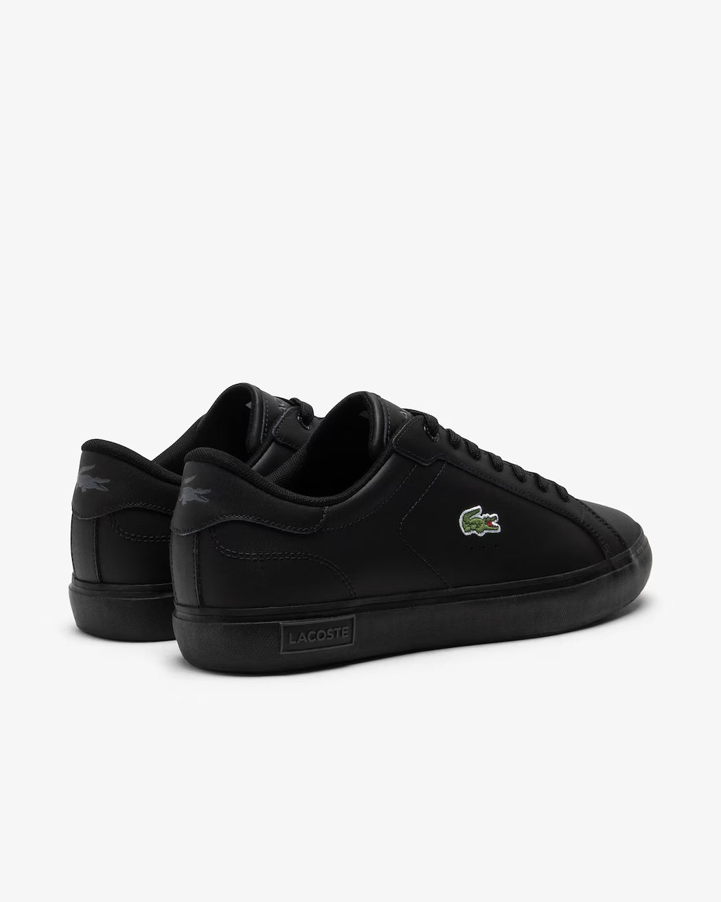 Powercourt Leather Sneakers - Black