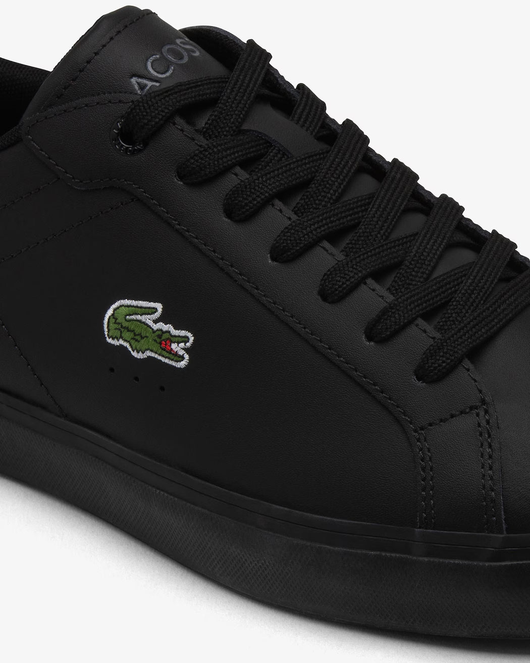Powercourt Leather Sneakers - Black