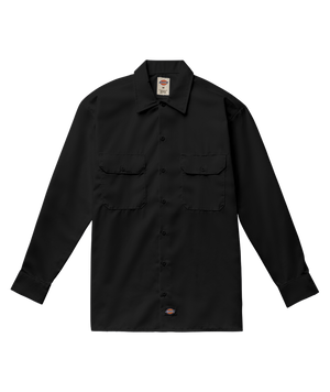 Long Sleeve Work Shirt - Black