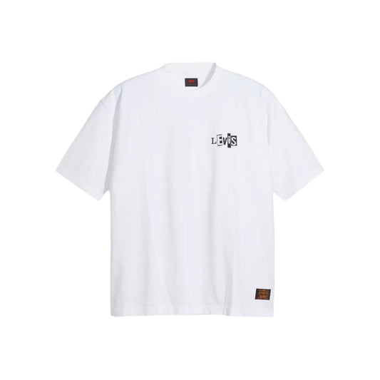 Graphic Boxy T-shirt - Core White