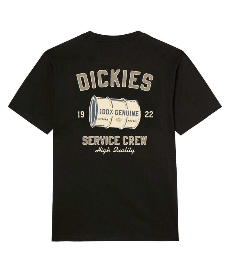 T-Shirt Service Crew - Black