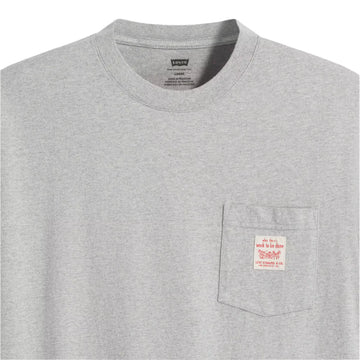Short Sleeve Workwear T-shirt - Midtone Heather Grey