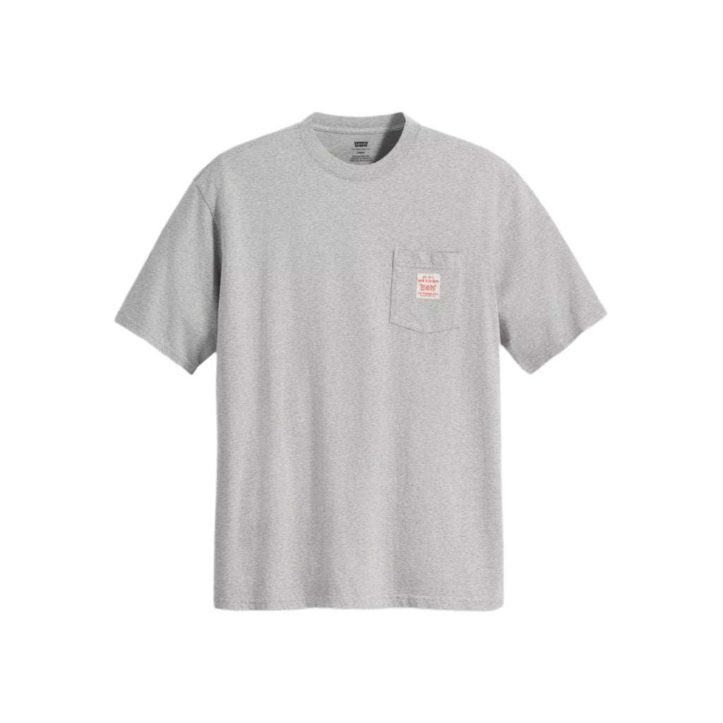 Short Sleeve Workwear T-shirt - Midtone Heather Grey