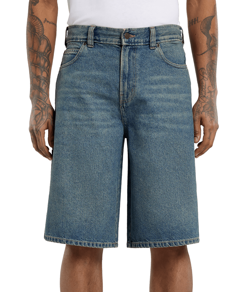 958 13-Inch loose short jeans -  Rinsed