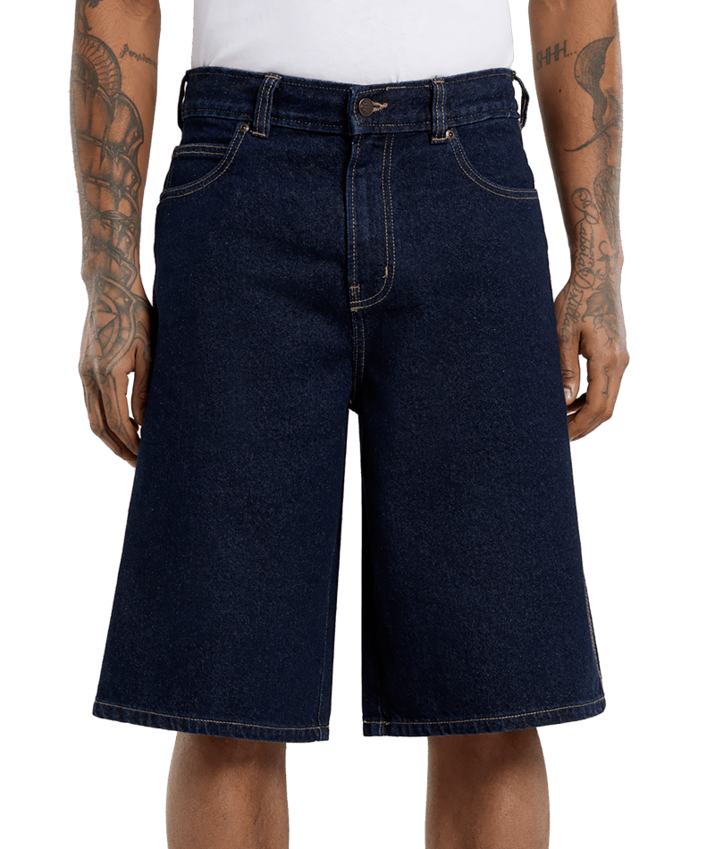 958 13-Inch loose short jeans -  Rinsed