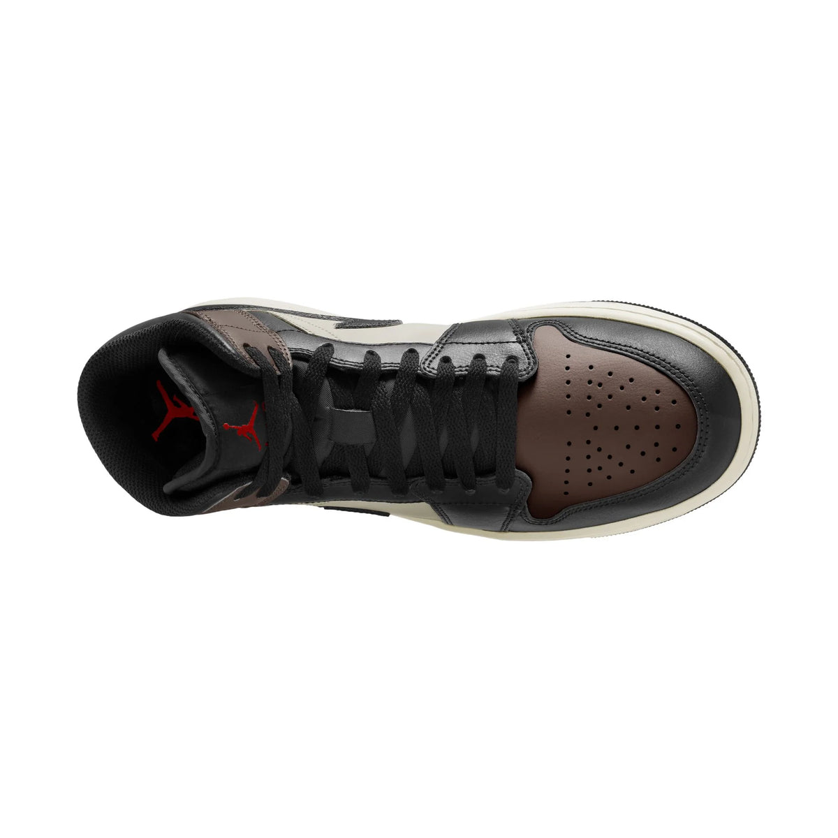 Air Jordan 1 Mid - BLACK/PHANTOM-PALOMINO