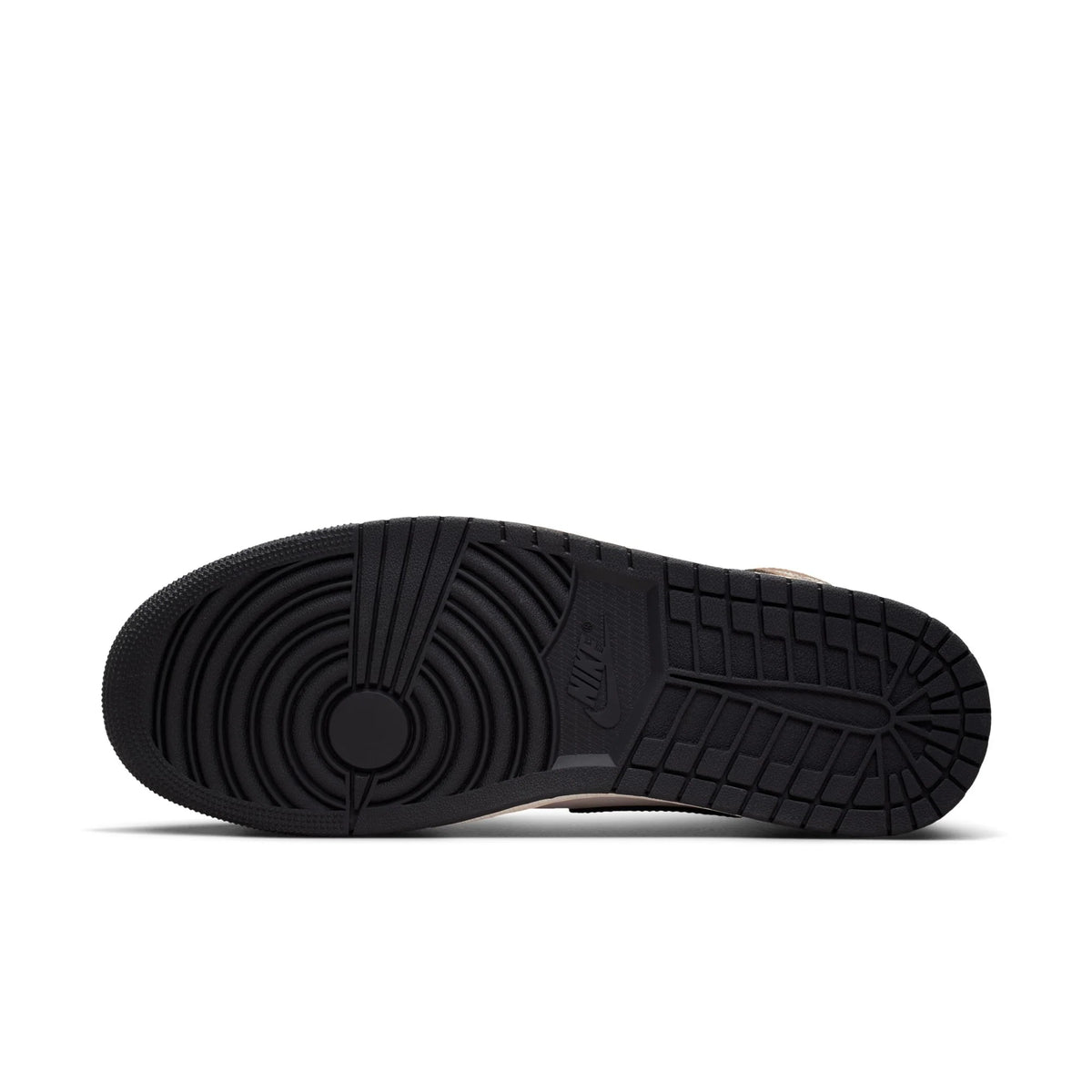Air Jordan 1 Mid - BLACK/PHANTOM-PALOMINO