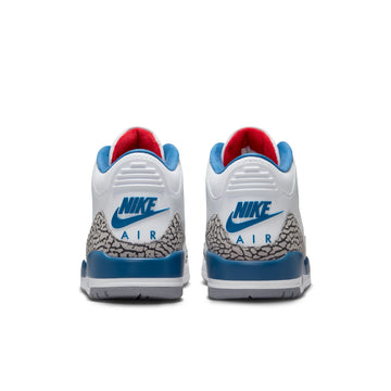 Air Jordan 3 Retro "True Blue" - Blanc/True Blue/Fire Red