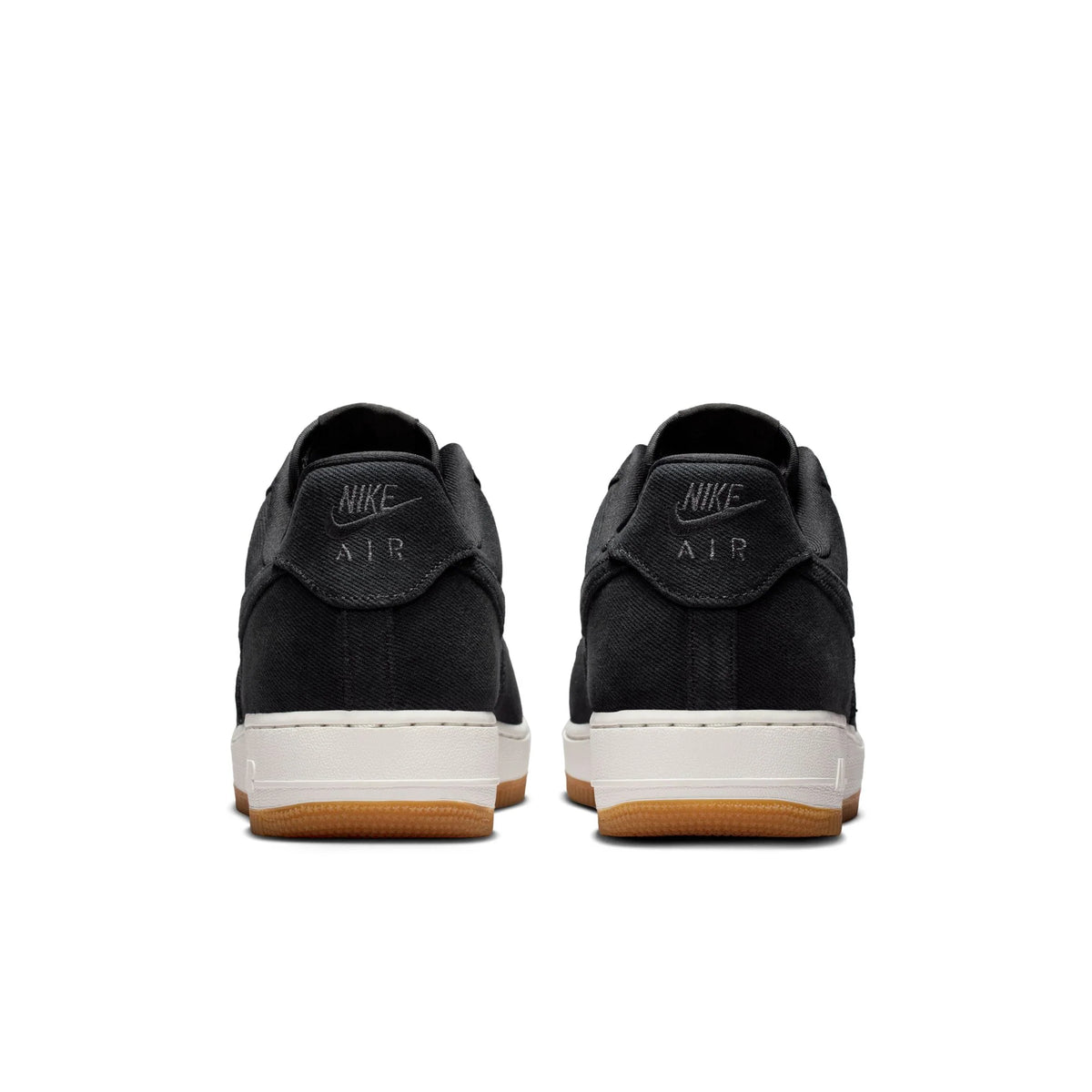 Nike Air Force 1 '07 DENIM - BLACK/SMOKE GREY