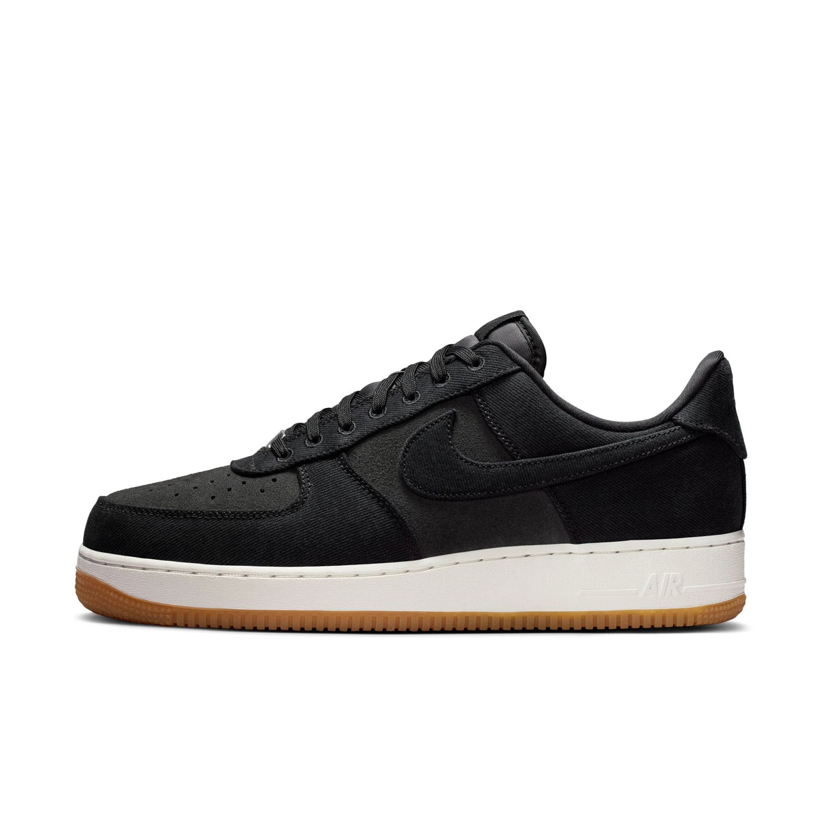 Nike Air Force 1 '07 DENIM - BLACK/SMOKE GREY
