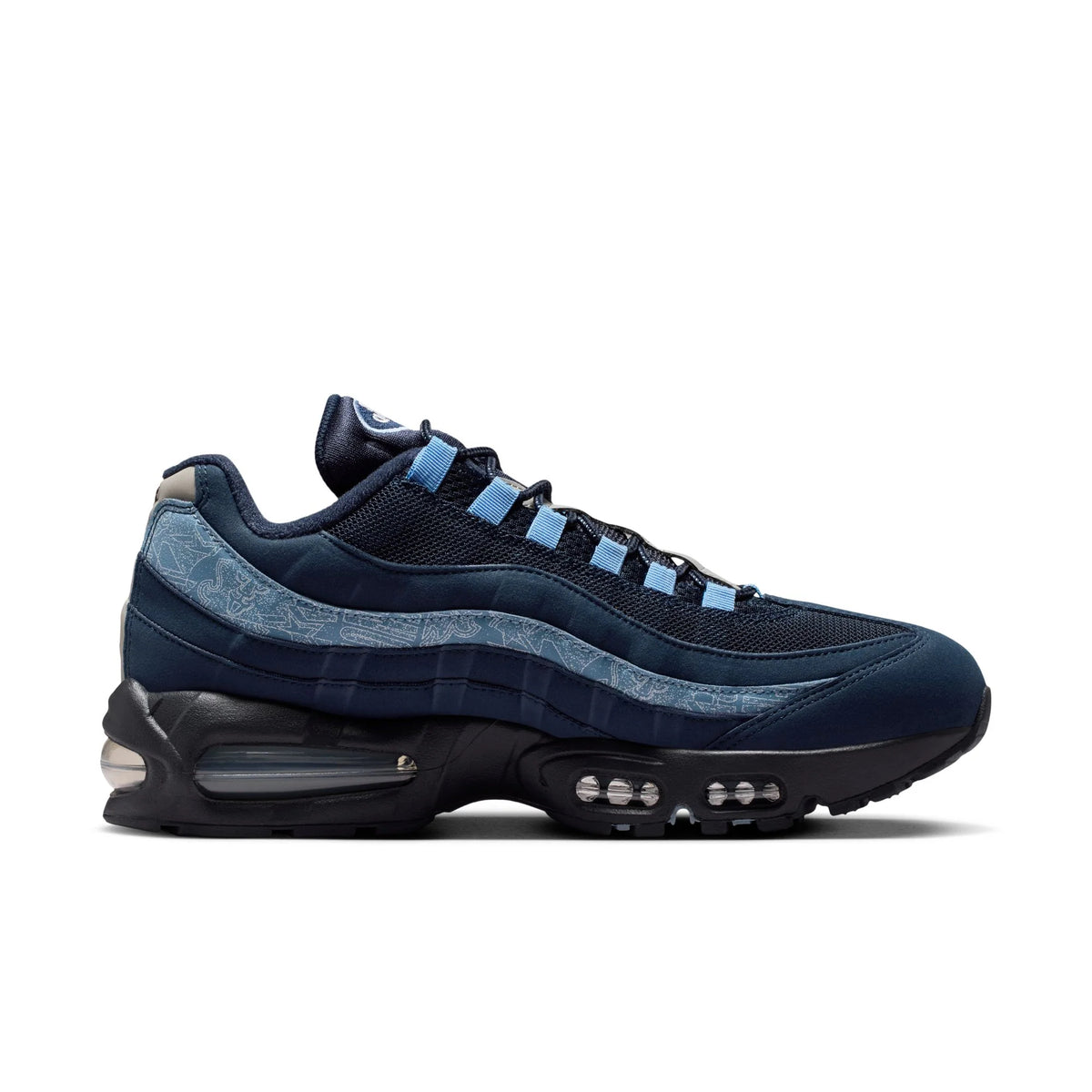Nike Air Max 95 Big Bubble - OBSIDIAN-WORK BLUE-WHITE