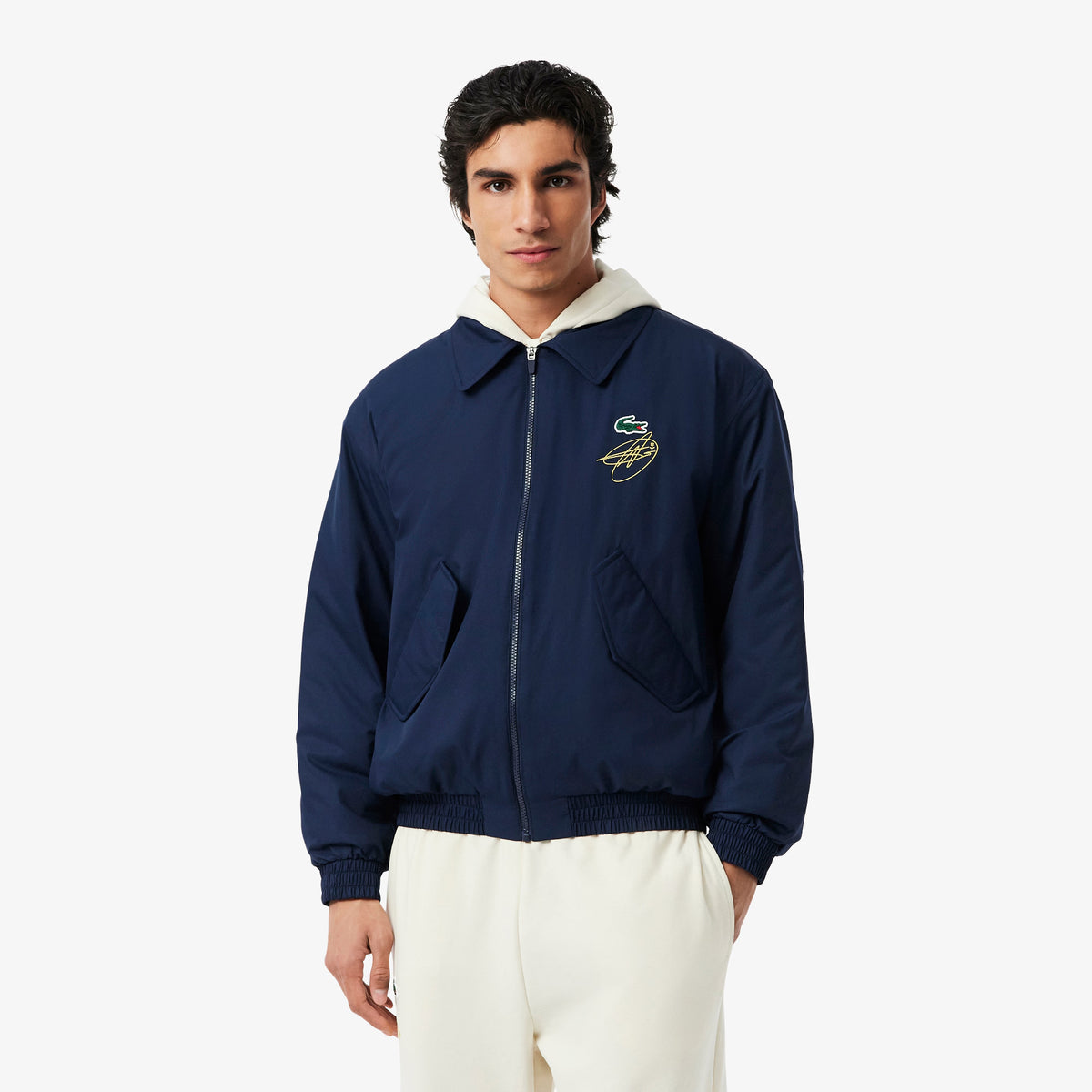Lacoste Tennis x Novak Djokovic Jacket - Navy Blue