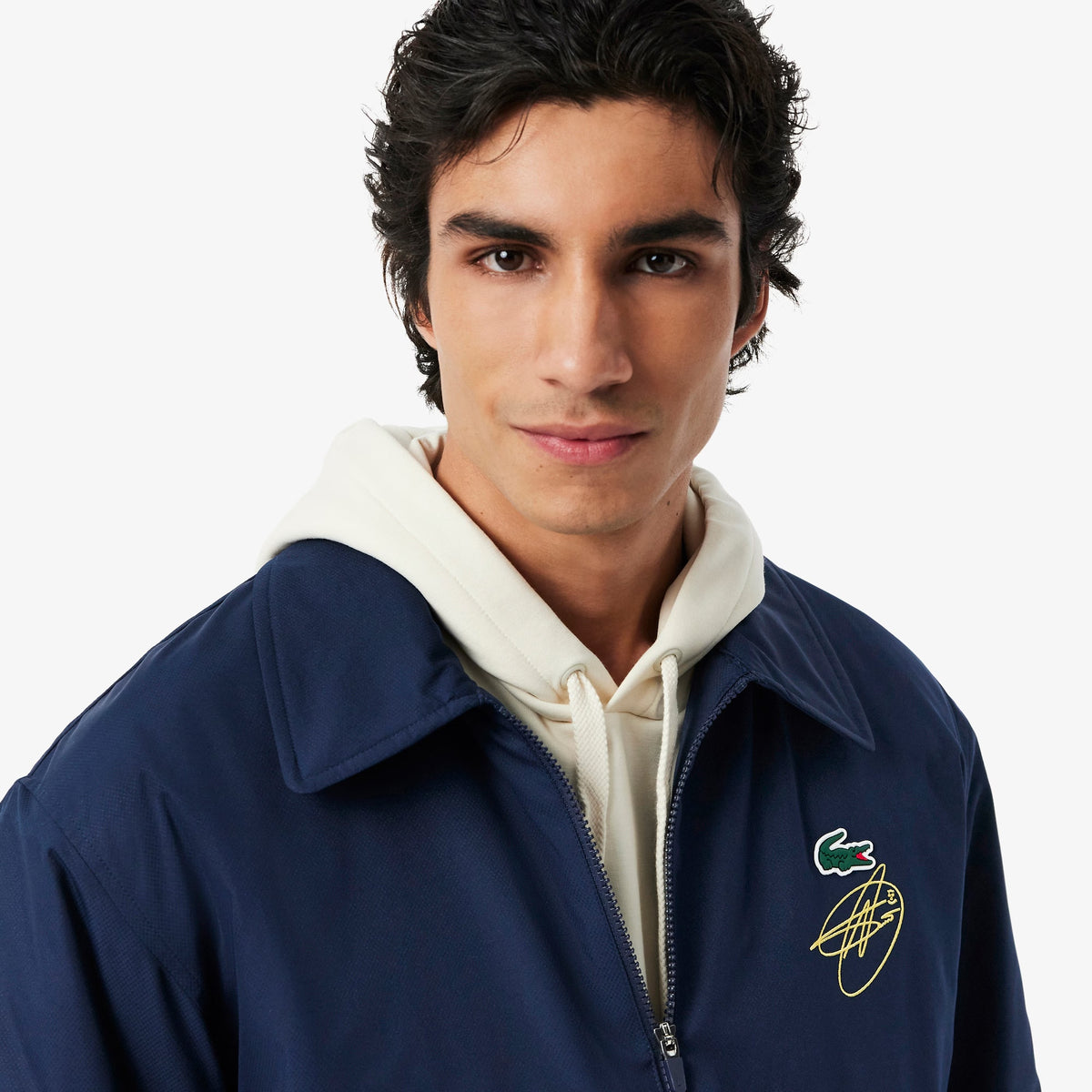 Lacoste Tennis x Novak Djokovic Jacket - Navy Blue