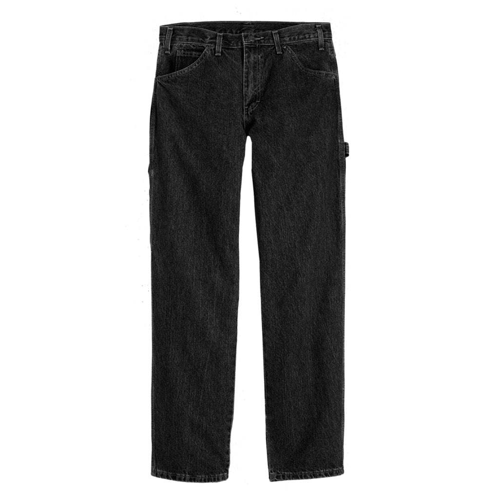 Relaxed Fit Heavyweight Carpenter Jeans - Black Denim