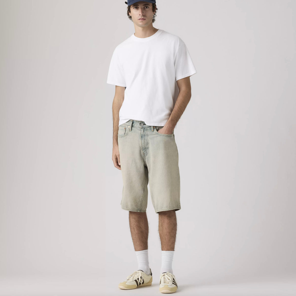 478™ Baggy 12" Men's Shorts - Light Wash