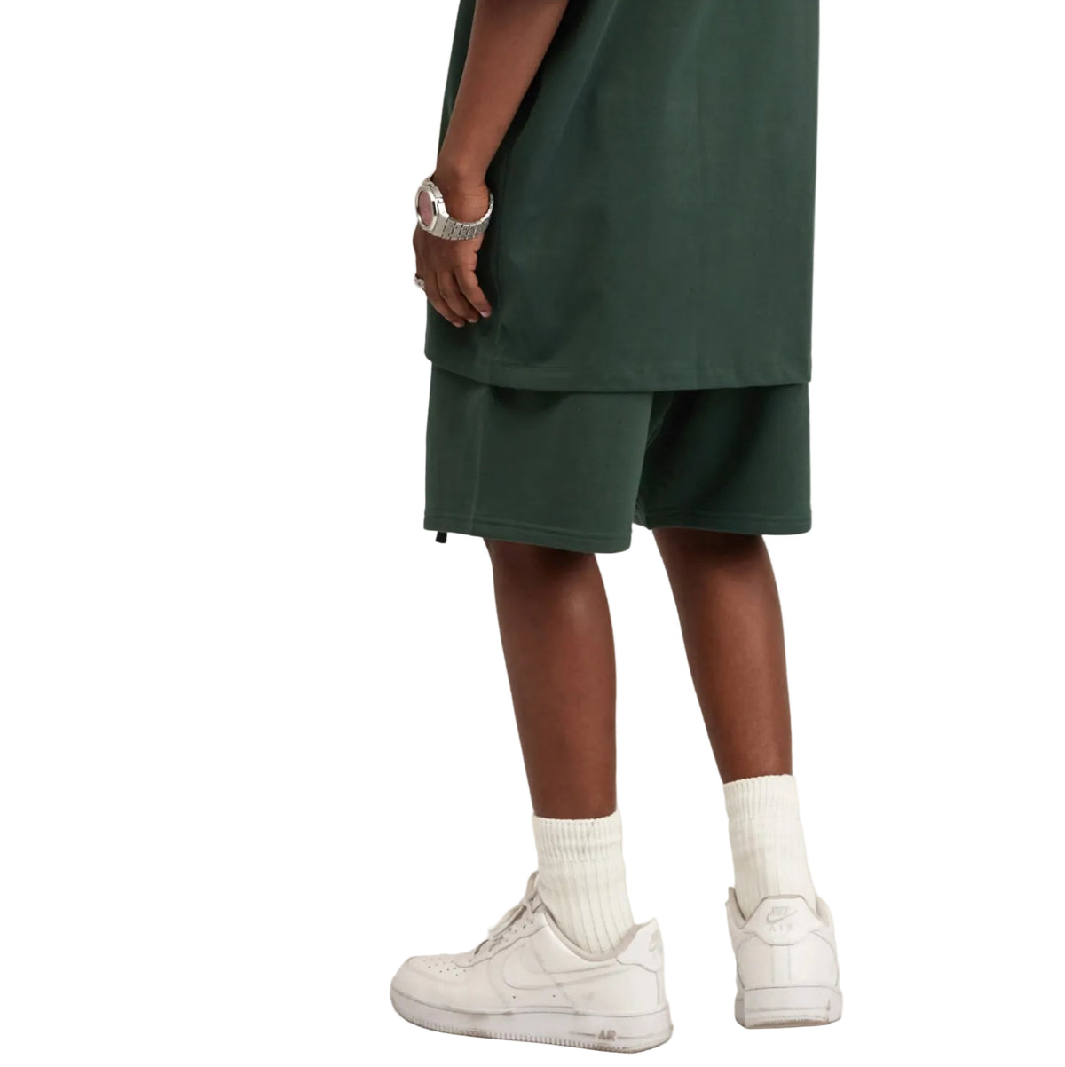 MSC SWEATSHORTS - Cactus Green