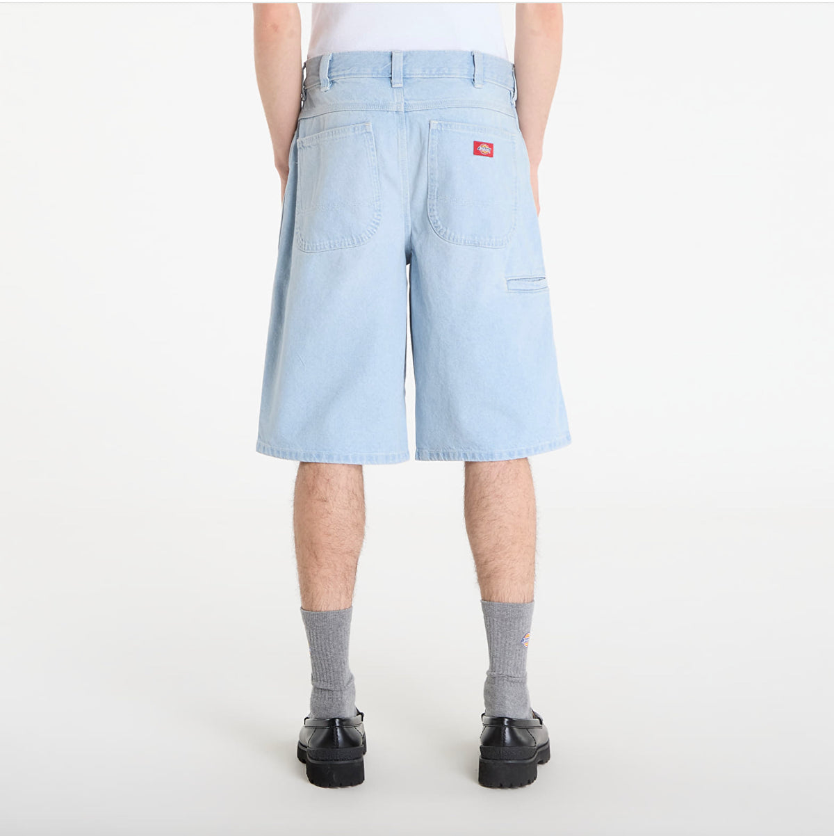 958 13-Inch loose short jeans - FOG BLUE