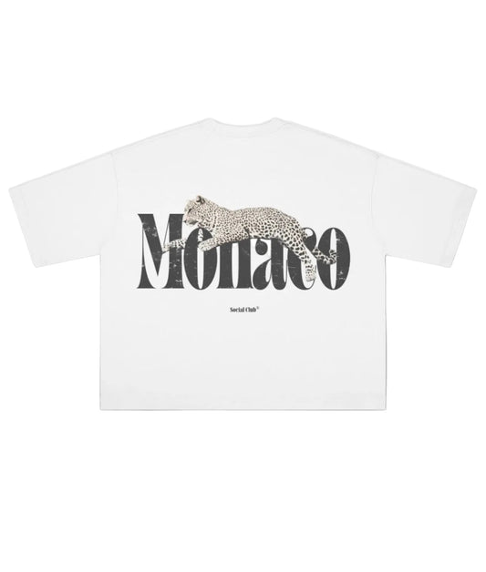 THE LEOPARD TEE - White