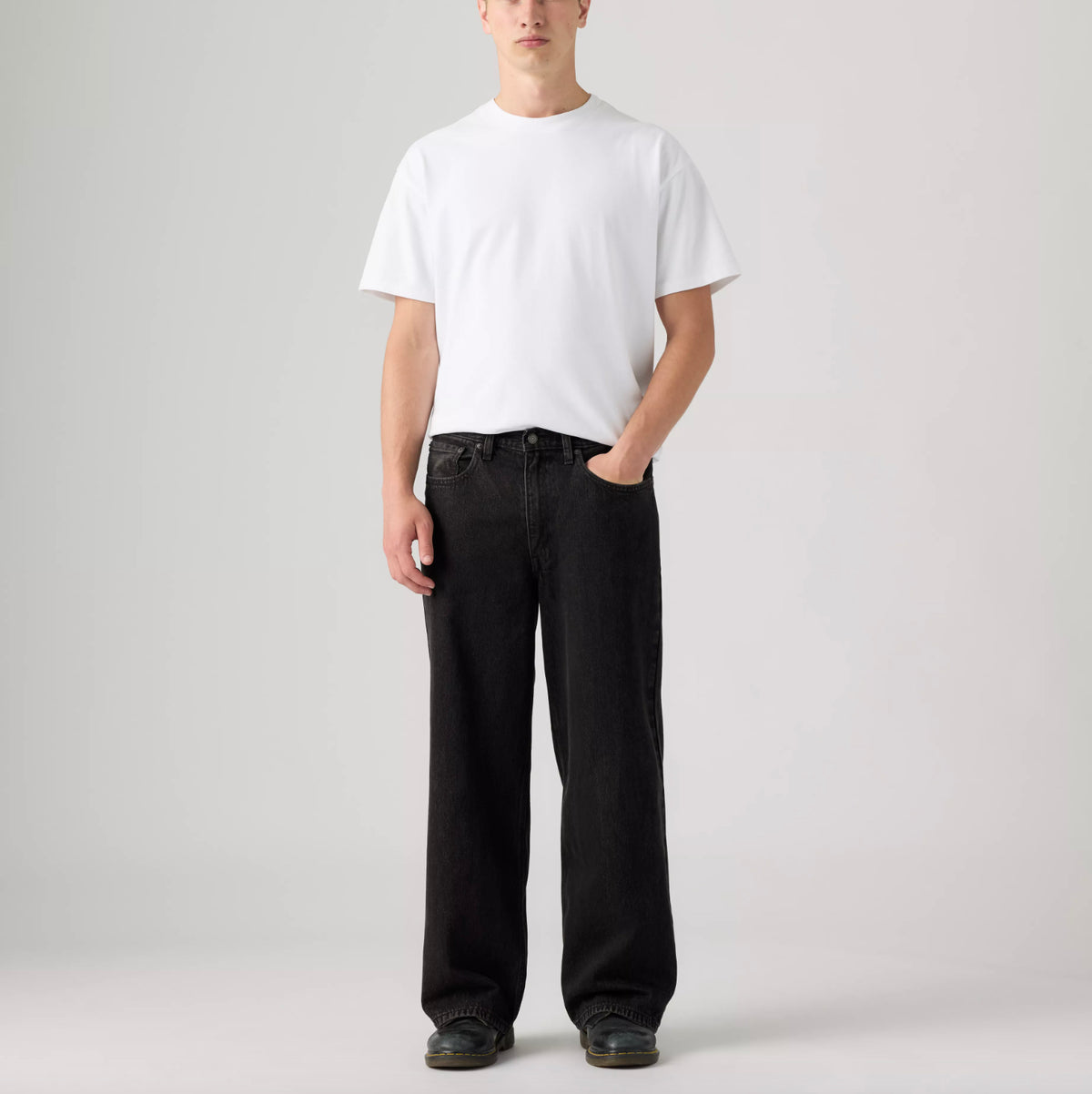 Extra Baggy Men's Jeans - Black
