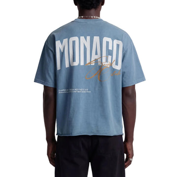 T-SHIRT MONACO HERITAGE - Bleu pâle