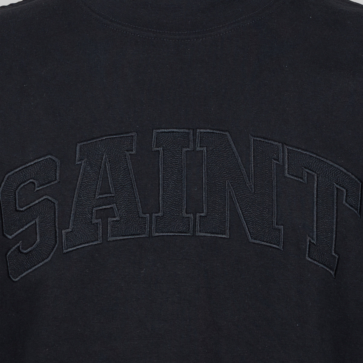 Saint Heavyweight Black/Black tee
