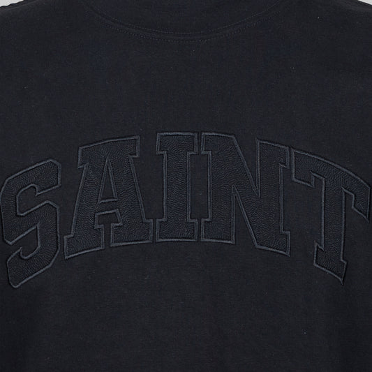 Saint Heavyweight Black/Black tee