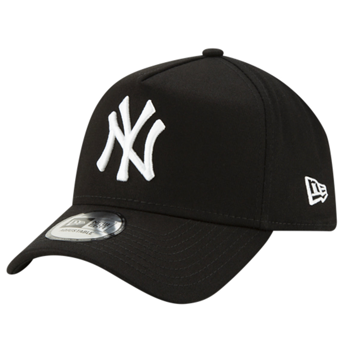 New Era Yankees 9Forty A Frame Cap - Black/white