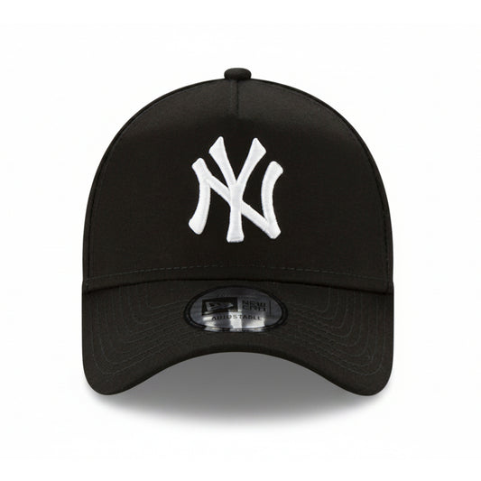 New Era Yankees 9Forty A Frame Cap - Black/white